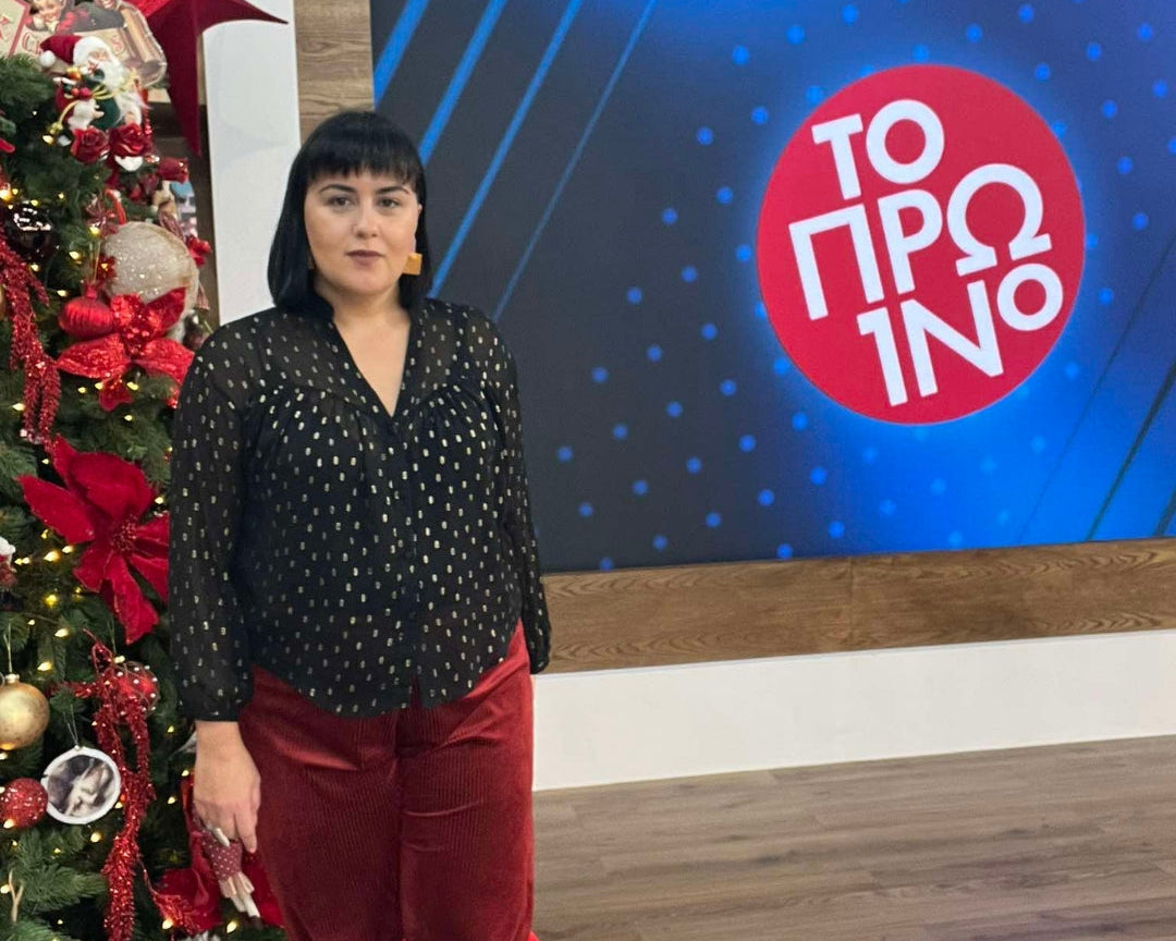 Agapis Jewellery goes to To Proino Mou at ANT1 channel